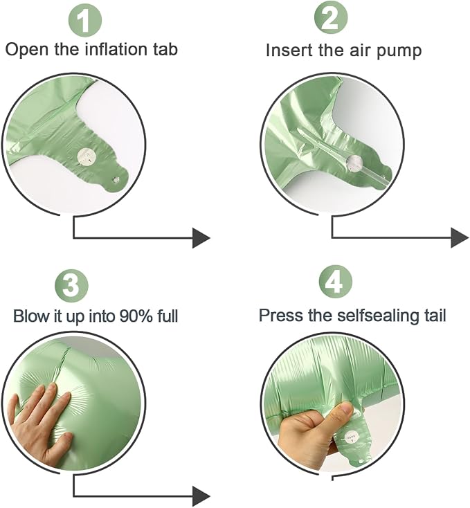 Oliver Green Number 6 Balloon 40 Inch - Image 6