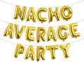 Nacho Average Party Decoration Nacho Average Party Balloons Banner Fiesta Taco by RUIANSI