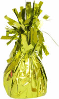 Elegant Lime Green Foil Balloon Weight 1 Count, Dazzling Decor Essential by Unique