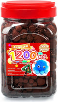 Iooleem Brown Pom Poms, Balls by IOOLEEM
