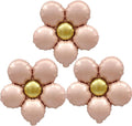 Daisy Balloons Pink Flower Balloons Kit Groovy Party Decorations by Unknown