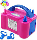 Portable Dual Nozzle Rose Red 110V 600W Electric Balloon Blower Pump/Electric by Unknown