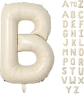 Biapian 40 Inch Giant Cream Foil Balloon by BIAPIAN