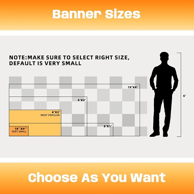 Custom banner & Personalized vinyl Banner, Customize Signs - Image 5