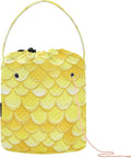 Yarn Bag Small Crochet Bag Drawstring Yarn Storage Organizer Knitting Project by Tatenale