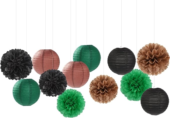 Football Party-Decorations Paper-Flowers - Image 6