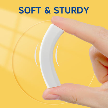 72 Pack White Erasers Bulk, Large Pencil Erasers for School, Classroom, Teacher, Homeschool, and Office Supplies