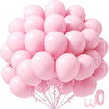 Awenztech Light Pink Balloons 12 inch, Pastel Pink Latex Balloon 50pcs Party by Awenztech