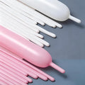 260 Balloons Pastel Pink White by VHUWE