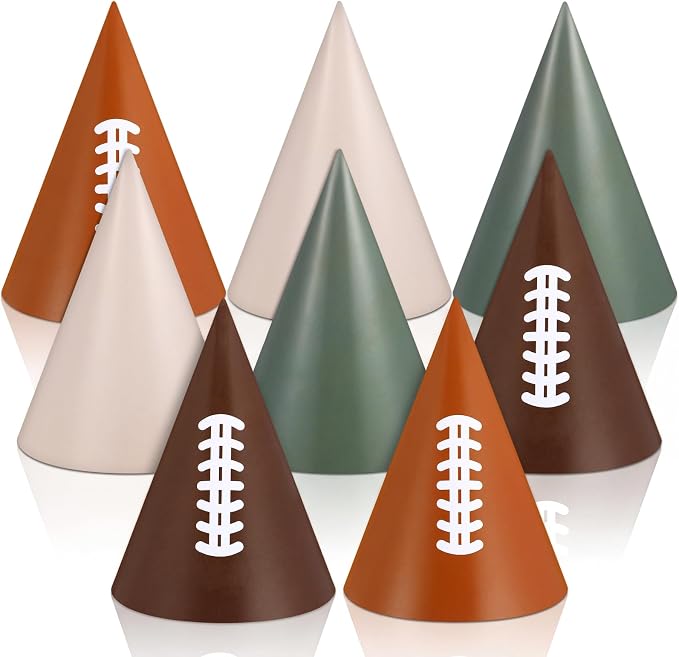 Watersay 24 Pcs Themed Party Hats Theme Cone Paper Hats by Unknown