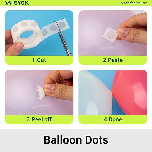 WISYOK 5000Pcs Clear Glue Points Dots, Double Sided | Adhesive Dots - Image 4