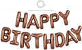 TONIFUL 16 Inch Chocolate Happy Birthday Balloons Banner Decorations | Reusable by TONIFUL