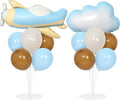 Airplane Baby Shower Birthday Party Decorations Balloons Stand Kit 2 Sets by Naozinebi