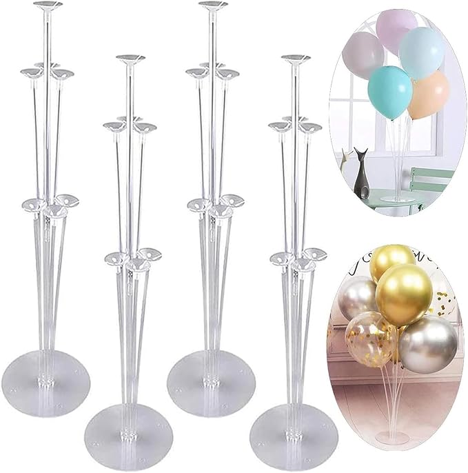 Balloon Stand Kit for Party and Wedding Decorations Celebrations 4 Sets Balloon by Acquwistach