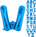 TONIFUL 40 Inch Large Blue Letter W Foil Balloons Alphabet Balloons | Giant by TONIFUL