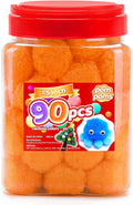 Iooleem Large Pom Poms, 1.5 inch, Large Size, Pom Poms by IOOLEEM