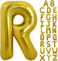 TONIFUL 40 Inch Large Gold Letter R Foil Balloons Alphabet Balloons | Giant by TONIFUL