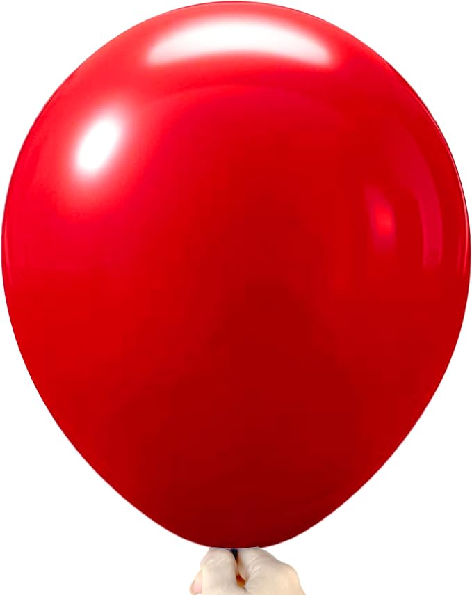 Firomi Red Balloons 18-inch 12 Pack Large Thicken | Helium Big Matte Red Latex by Firomi