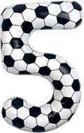 40 Inch Soccer Number 5 Foil Balloon, Soccer Birthday Party Decorations | by Unknown