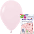 Sempertex Round Pastel Matte Pink Balloons, 11 Inch, Graduation, Baby Shower by Sempertex
