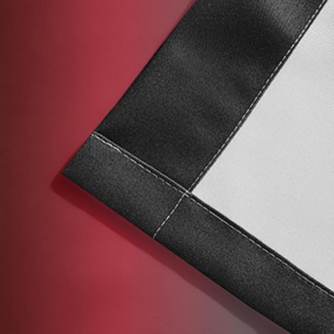 Yakamok Blackout Ombre Burgundy and Black Curtains - Image 4