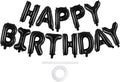 Happy Birthday Balloons Banner, Foil Balloon Personalized Name Letters Balloons by TOTAFAM