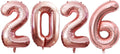 2026 Foil Number Balloons for 2026 New Year Eve Festival Party Supplies by GOER