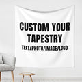 Personalized Tapestry Custom Tapestry Upload Images Banners and Signs Customize by Custom