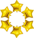 24 Pcs 18" Gold Star Balloons Foil Balloons Mylar Balloon by Unknown