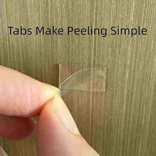 Clear Glue Dots Removable Sticky Tack, Waterproof Poster Putty Double Sided Dots - Image 3