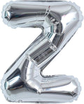 TONIFUL 40 Inch Large Silver Letter Z Foil Balloons Alphabet Balloons | Giant by TONIFUL