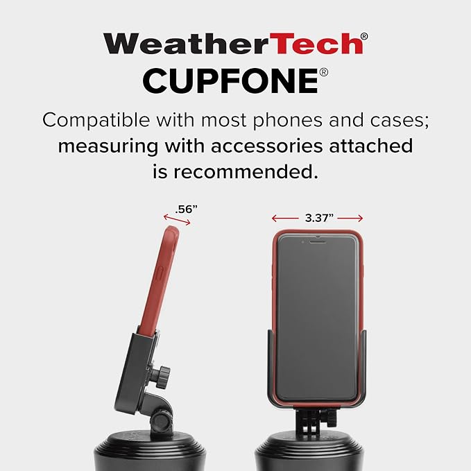 WeatherTech CupFone with Solid Billet Aluminum Knobs - Image 7