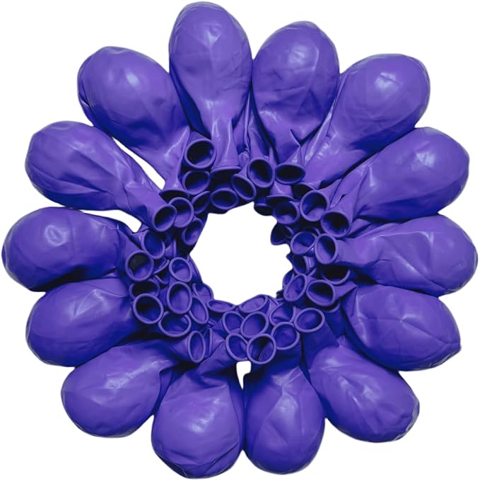 90 Pack Purple Balloons 18 inch Purple Latex Big Balloons by ZWZLIULIAN