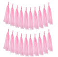 MECCANIXITY 20Pcs Tassel Garland Banner Tissue Paper by MECCANIXITY