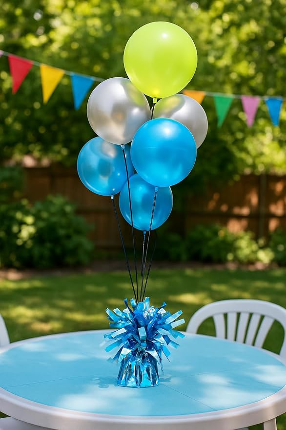 Balloon Weights Light Blue 6Pcs | Perfect - Image 6