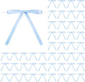 Riceshoot Light Blue Bows by Zuqqaaoor