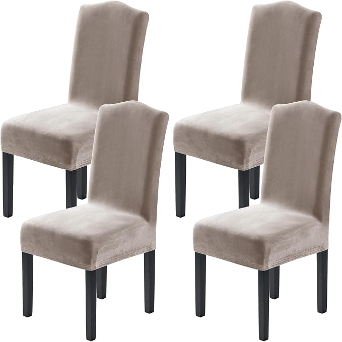 H.VERSAILTEX Dining Chair Covers Stretch by HVERSAILTEX