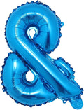 16" inch multicolor Alphabet Letter symbol & @ # Balloons Aluminum Hanging Foil by RUIANSI
