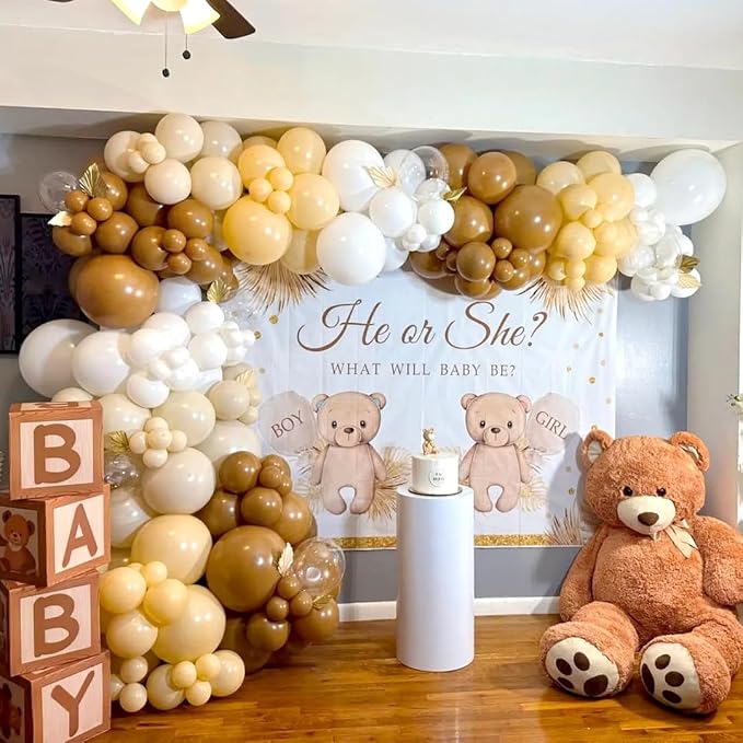 Brown Balloons Arch Kit - Image 6