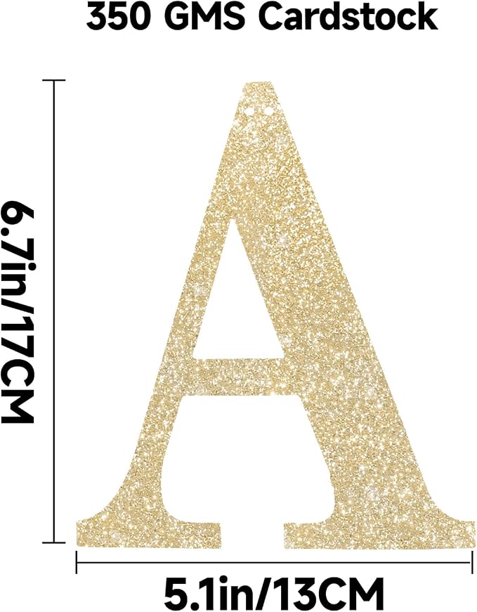 Pre-Strung Just Married Banner NO DIY Just Married Sign Gold Glitter | Wedding - Image 2