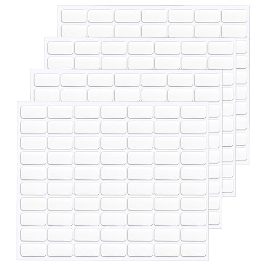 JANYUN 140 Pcs Mounting Putty, Double Sided Sticky Dots Poster Putty Clear | by JANYUN
