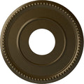 12 1/2"OD x 3 7/8"ID x 3/4"P Bradford Ceiling Medallion, Hand-Painted Brass by EkenaMillwork