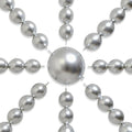 PartyWoo Silver Linking Balloons 100pcs 6 Inch Silver Link Balloons | by PartyWoo