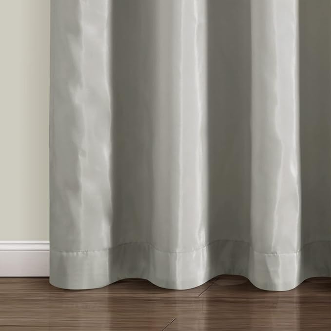 Lush Decor Night Sky Window Curtain Panel, Single 100"W x 84"L Yellow & Gray - Image 5