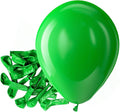 Bezente Green Balloons Latex Matte Party Balloons 150 Pack 5 inch Small | Light by Bezente
