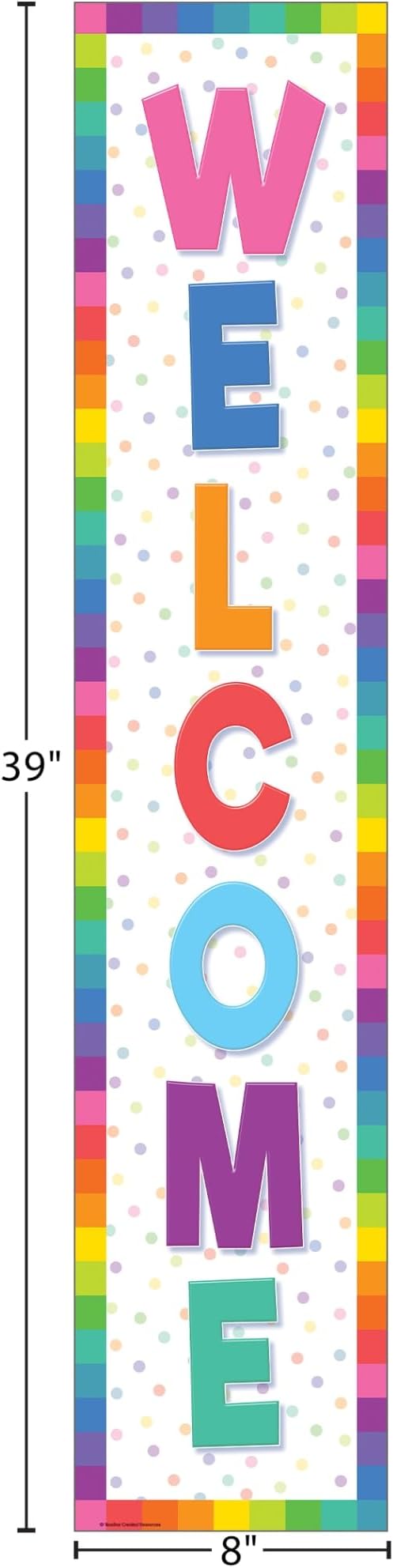 Teacher Created Resources Colorful Welcome Banner - Image 2