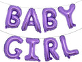 16 inch Baby Boy Girl Banner Foil Letter Balloons Garland by RUIANSI