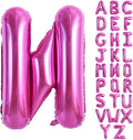 TONIFUL 40 Inch Large Rose Red Letter N Balloons by TONIFUL