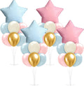 Lunmon 4 Set Boho Gender Reveal Balloon Stand Kit by Lunmon