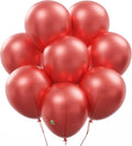 AFTERLOON® Biodegradable Natural Rubber Latex Balloons 24 pcs Pearlized Red 10 by AFTERLOON%C2%AE